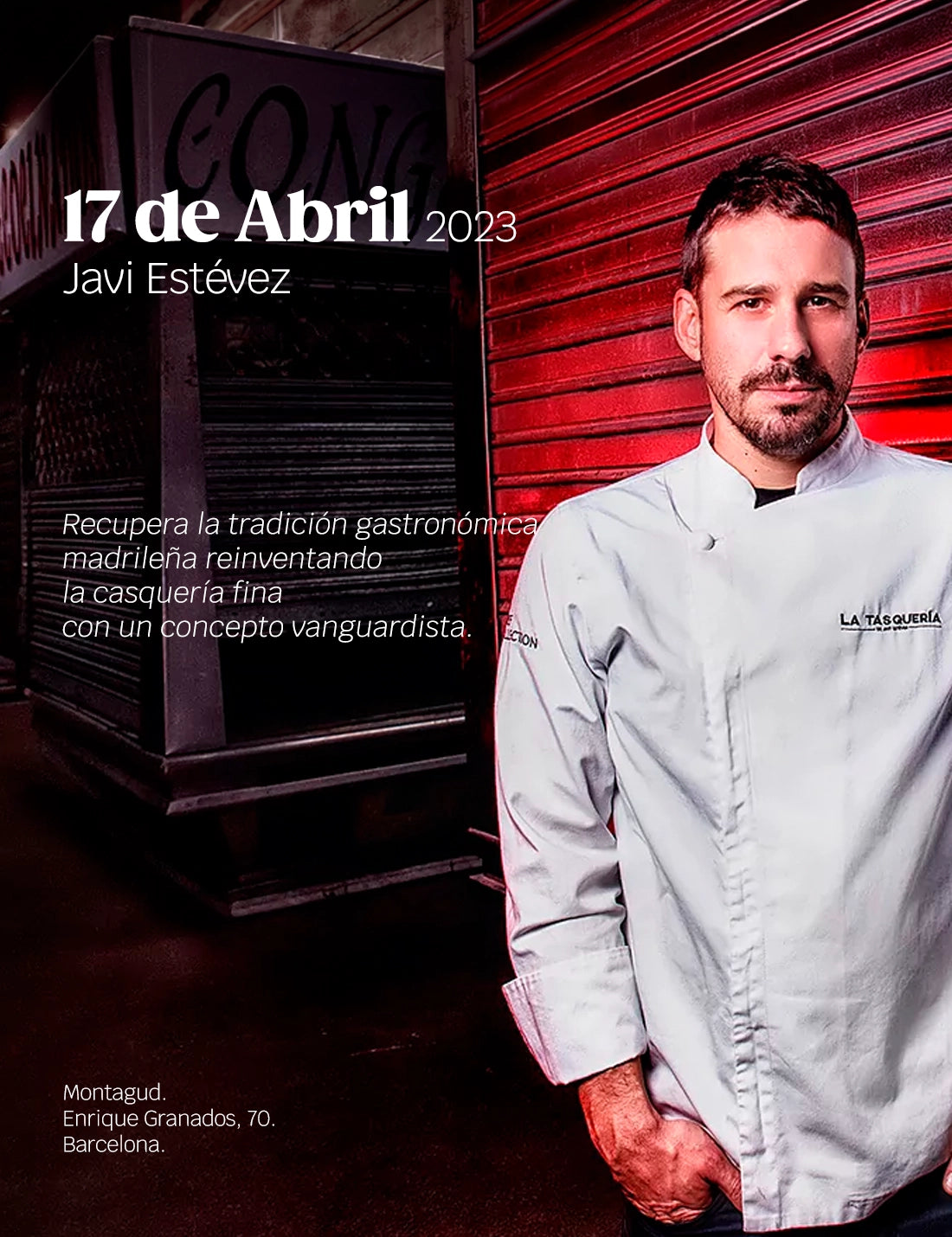 Javi Estévez, La Tasquería (17.4.2023)