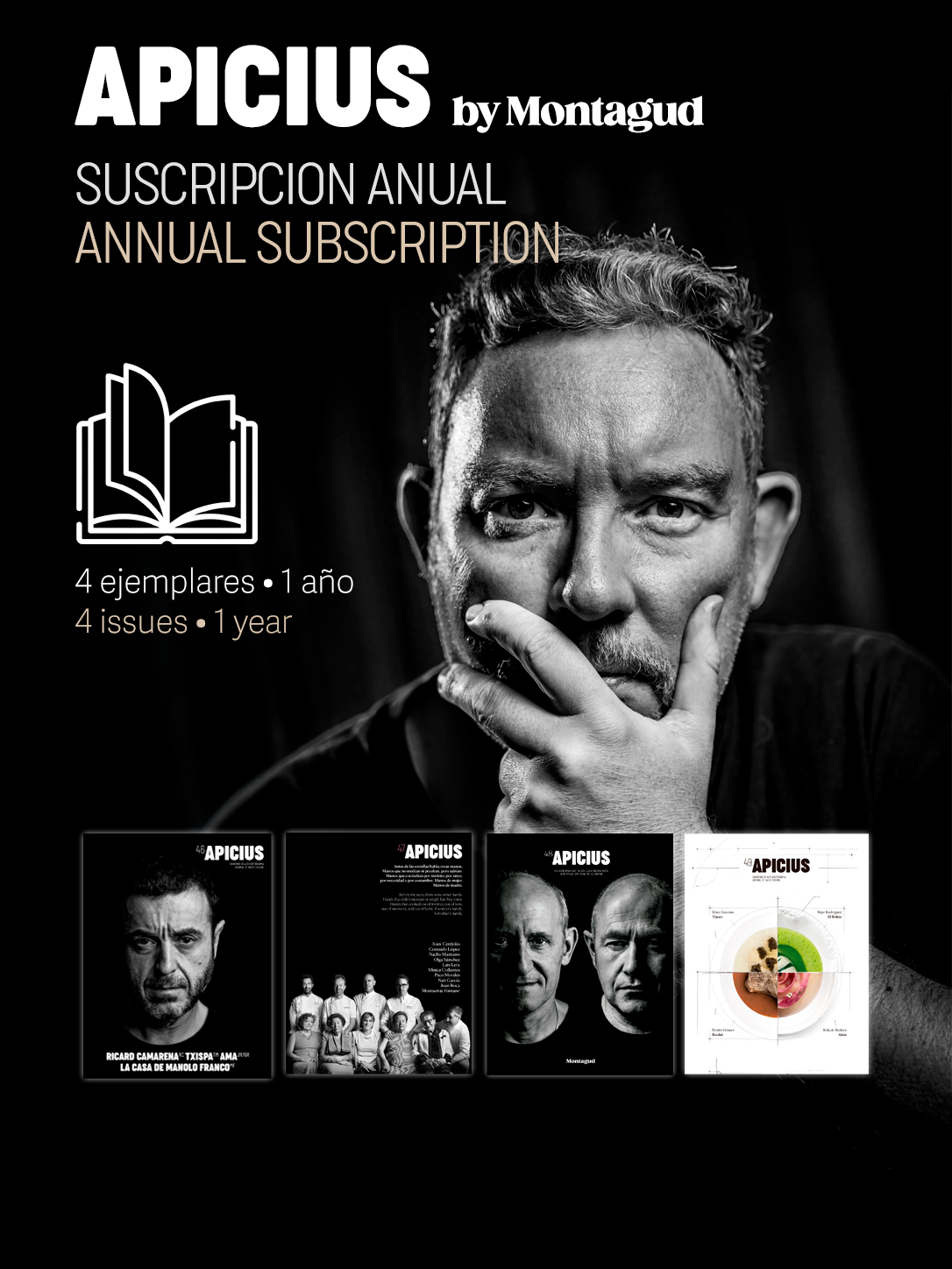 Apicius, Suscripción 1 año