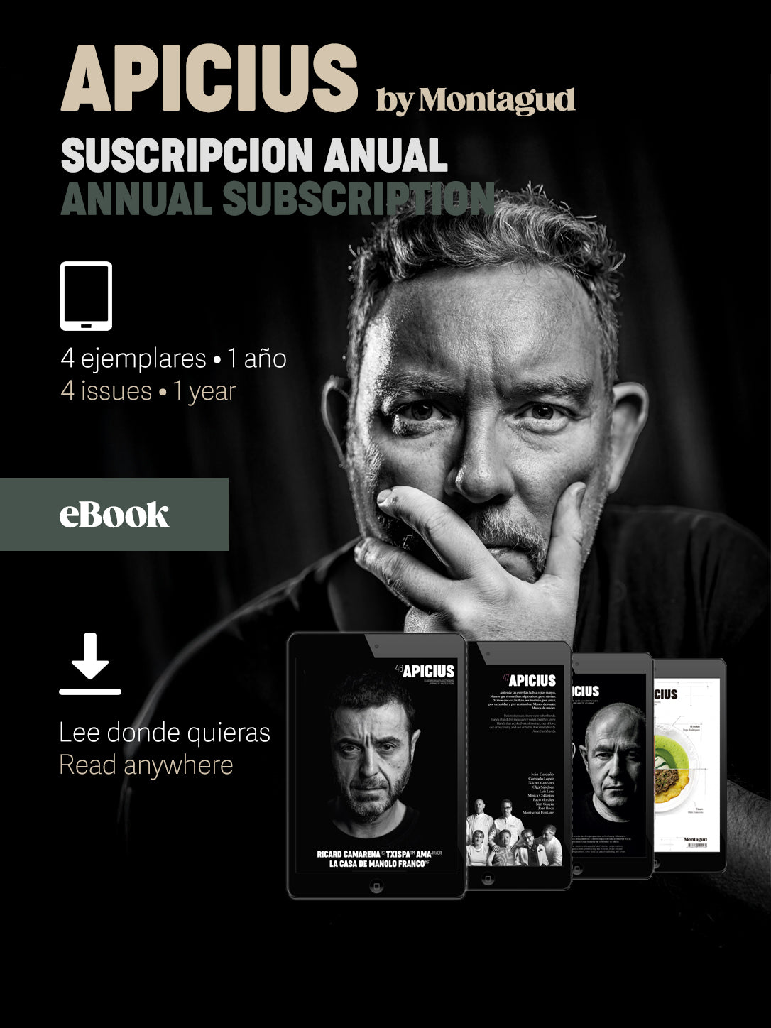 Apicius, Suscripción 1 año (eBook)