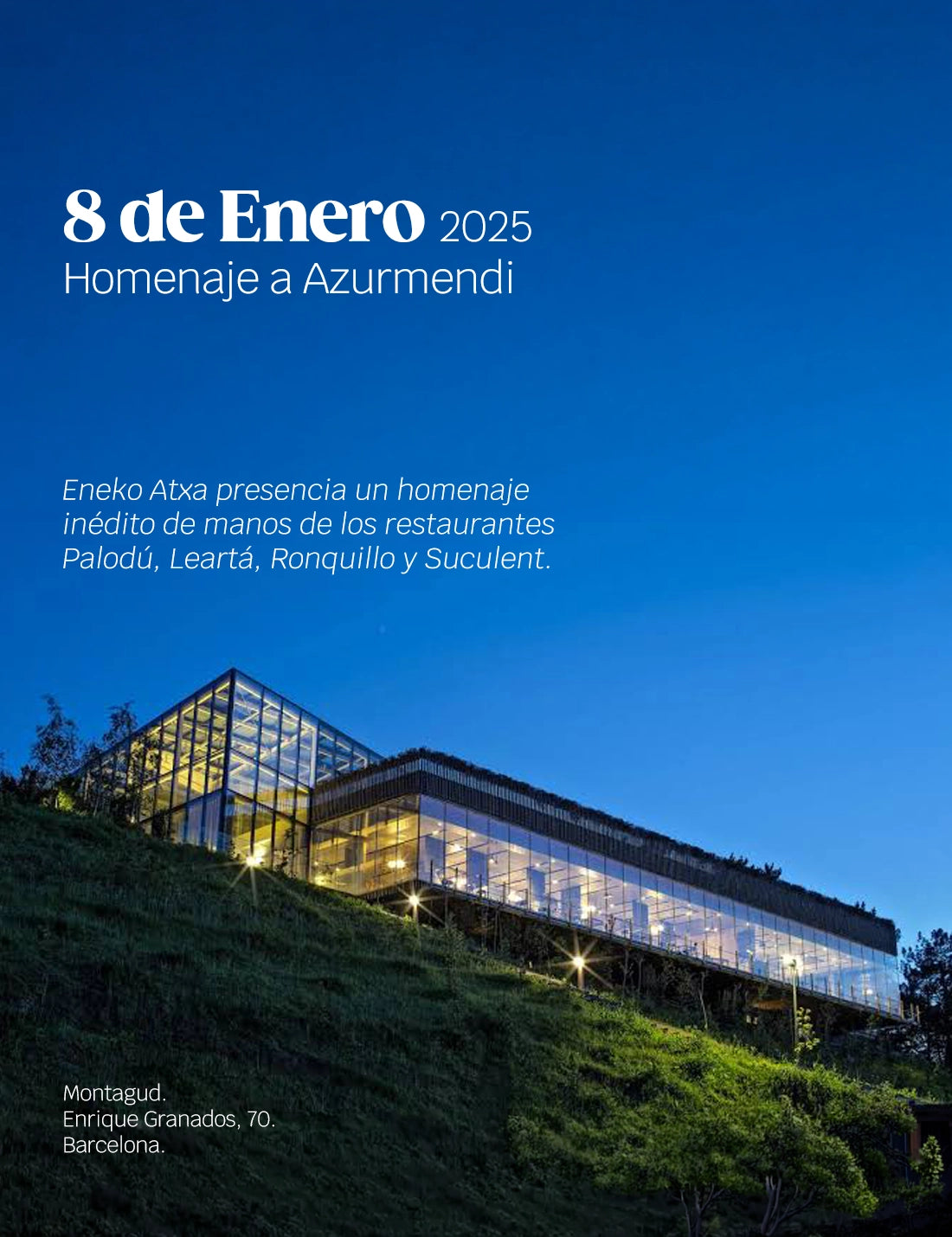 TRIBUTO A AZURMENDI, PALODÚ, LEARTÁ, RONQUILLO Y SUCULENT (08.01.2025)